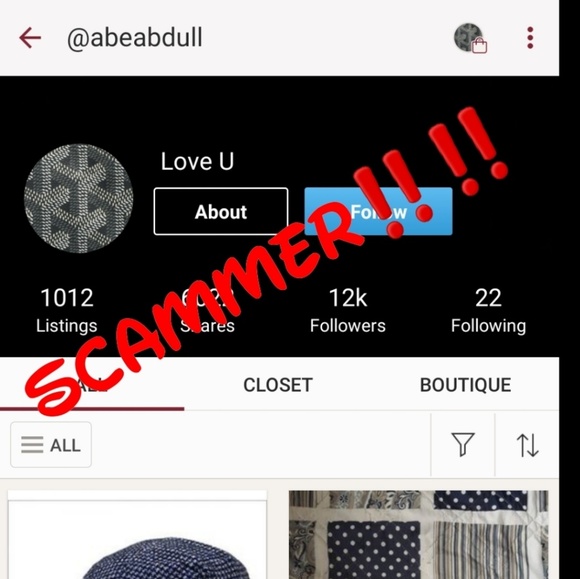 hes a scammer Other - Please share friends!!!